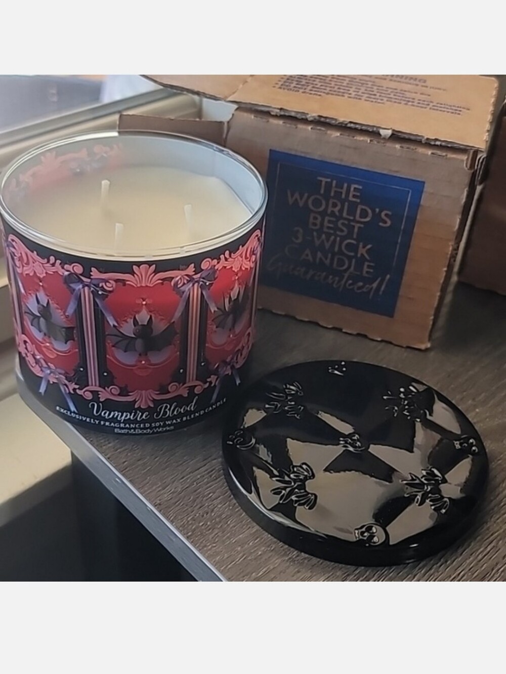 Bath And Body Works Vampire Blood 3 Wick Candle